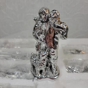 VTG Towle Christmas Nativity Set 14 Pcs Silver Plated Christmas Decor 4005374